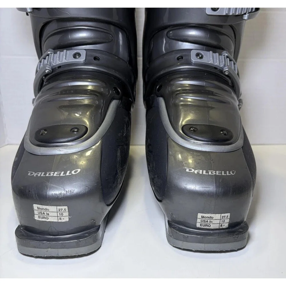 Dalbello Vario Vision 3 Ski Boots Men’s 10 Mondo 27.5 Flex 5-6 Black Gray